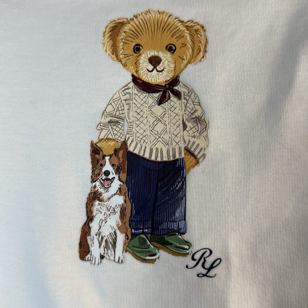 Ralph Lauren Polo Bear Cotton Bodysuit 2-pack - Picture 4 of 16